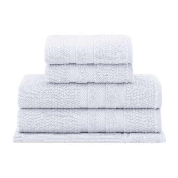 Jogo de Toalhas de Banho Buddemeyer Vanilla Extra Soft 100% Algodão (5 peças) - Gramatura: 410g/m²