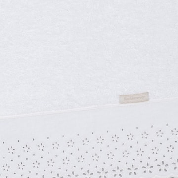 Jogo de Toalhas de Lavabo / Mão Buddemeyer Crystal Bordado Inglês 100% Algodão (2 Peças) - Gramatura: 500g/m²