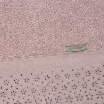 Jogo de Toalhas de Lavabo / Mão Buddemeyer Crystal Bordado Inglês 100% Algodão (2 Peças) - Gramatura: 500g/m²