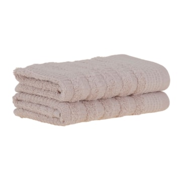 Jogo de Toalhas de Lavabo / Mão Buddemeyer Organic 100% Algodão - Gramatura: 500g/m² (2 Peças)