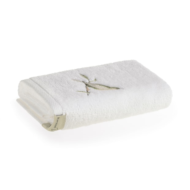 Jogo de Toalhas de Mão / Lavabo Karsten Ventura Bordada 100% Algodão - Gramatura: 500g/m² (2 Peças)