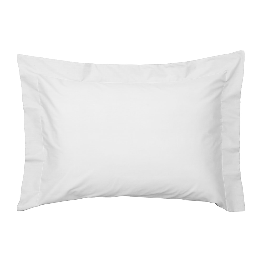 Kit 2 Fronhas Kacyumara Casa K Vida Bela com Abas 100% Algodão Egípcio 200 Fios 50cm x 70cm