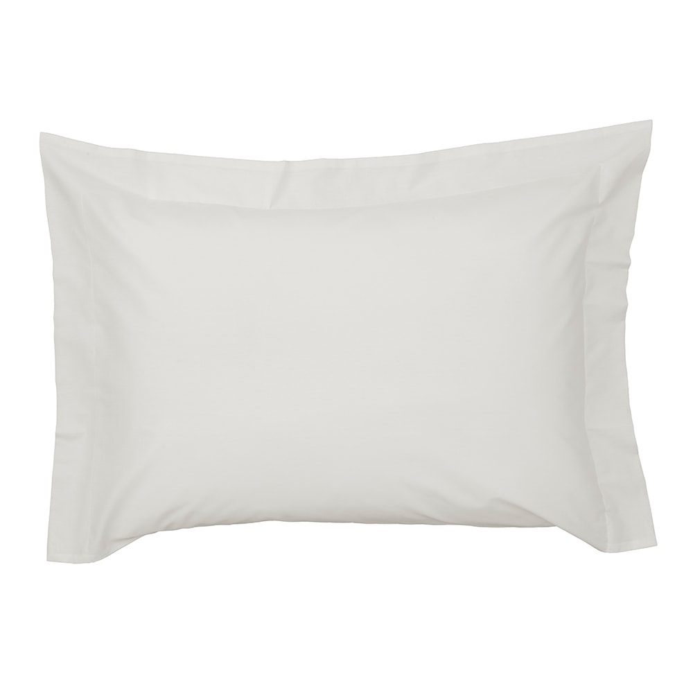 Kit 2 Fronhas Kacyumara Casa K Vida Bela com Abas 100% Algodão Egípcio 200 Fios 50cm x 70cm