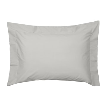 Kit 2 Fronhas Kacyumara Casa K Vida Bela com Abas 100% Algodão Egípcio 200 Fios 50cm x 70cm