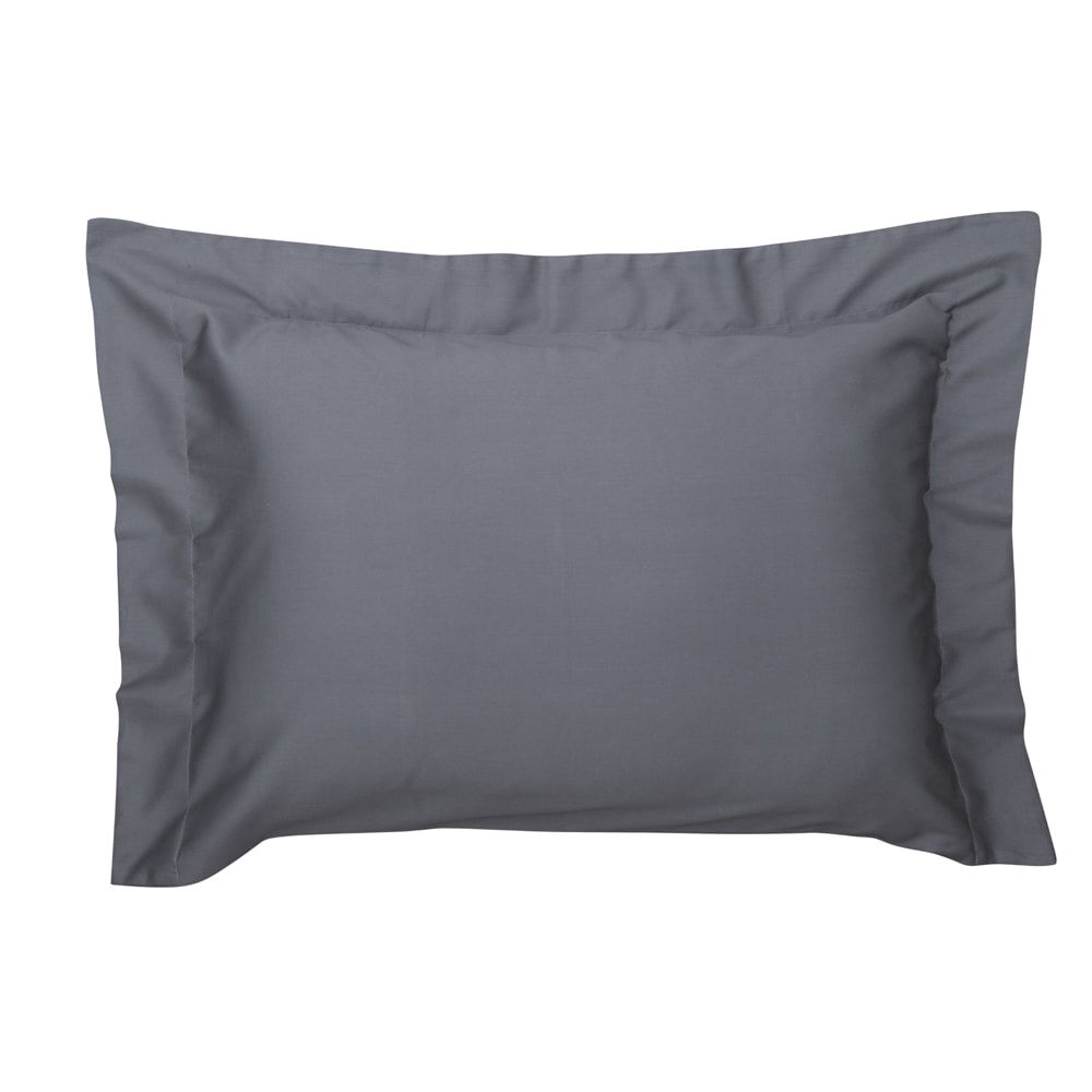 Kit 2 Fronhas Kacyumara Satinée com Abas 100% Algodão Egípcio Percal 300 Fios 50cm x 70cm