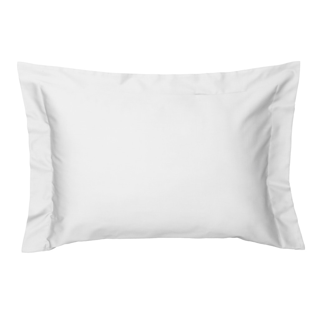 Kit 2 Fronhas Kacyumara Satinée com Abas 100% Algodão Egípcio Percal 300 Fios 50cm x 90cm