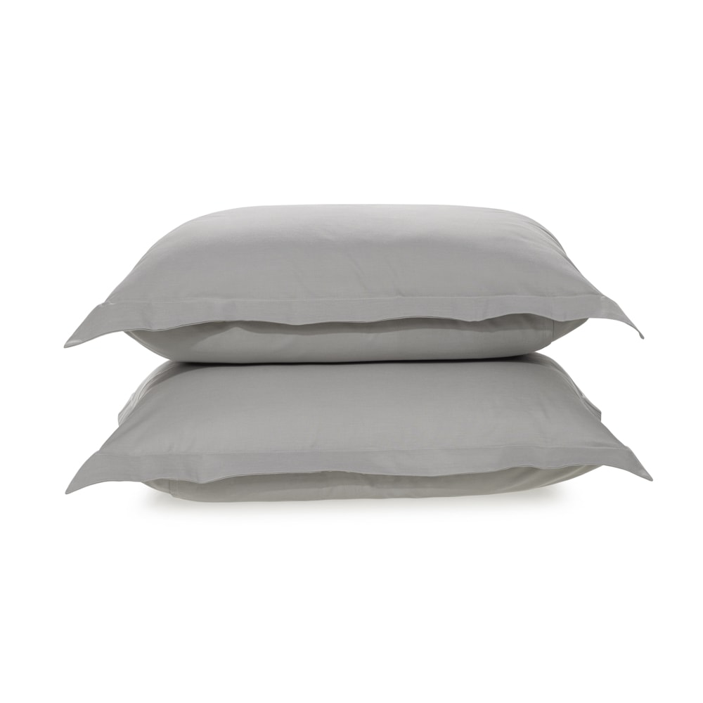 Kit 2 Fronhas Karsten Tom 100% Algodão Percal 200 Fios com Abas 50cm x 70cm