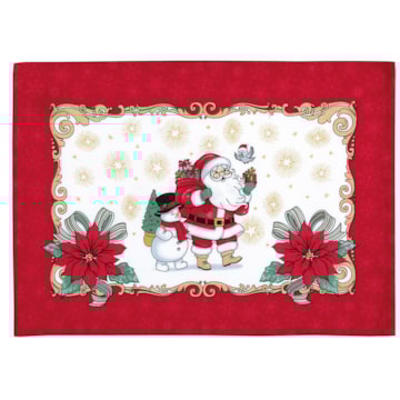 Kit 2 Peças Jogo Americano Dohler Athenas Natal Amigos do Noel