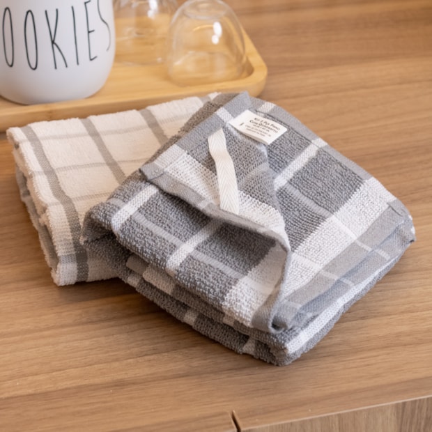 Kit 2 Peças Pano de Copa Quadratto