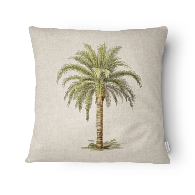 Kit 3 Peças Capa de Almofada Floral Tropical Aveludado com Zíper 50cm x 50cm