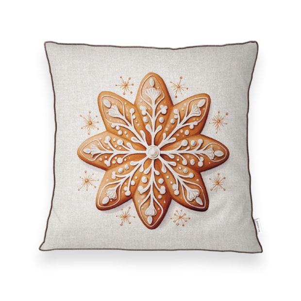 Kit 3 Peças Capa de Almofada Natal Doce Aveludado com Zíper 43cm x 43cm