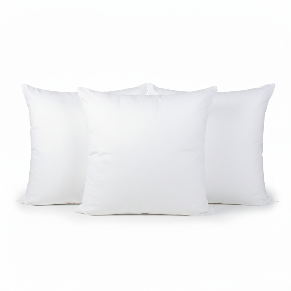 Kit 3 Peças Enchimento para Almofada 50cm x 50cm
