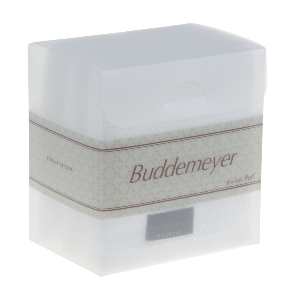Kit 3 Peças Pano de Copa Buddemeyer Branco 100% Algodão - Gramatura: 380 g/m²