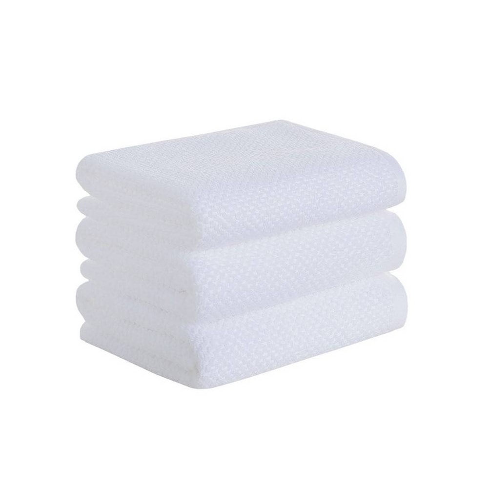 Kit 3 Peças Pano de Copa Buddemeyer Branco 100% Algodão - Gramatura: 380 g/m²