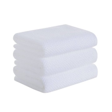 Kit 3 Peças Pano de Copa Buddemeyer Branco 100% Algodão - Gramatura: 380 g/m²