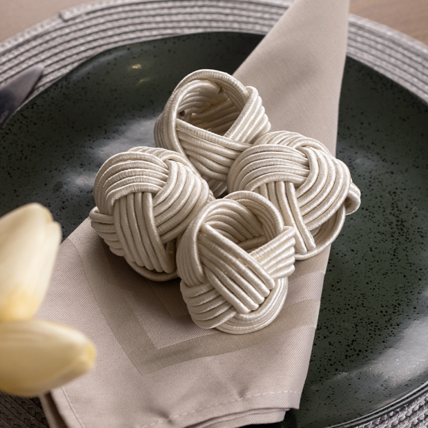 Kit 4 Peças Argola Porta Guardanapo Elos