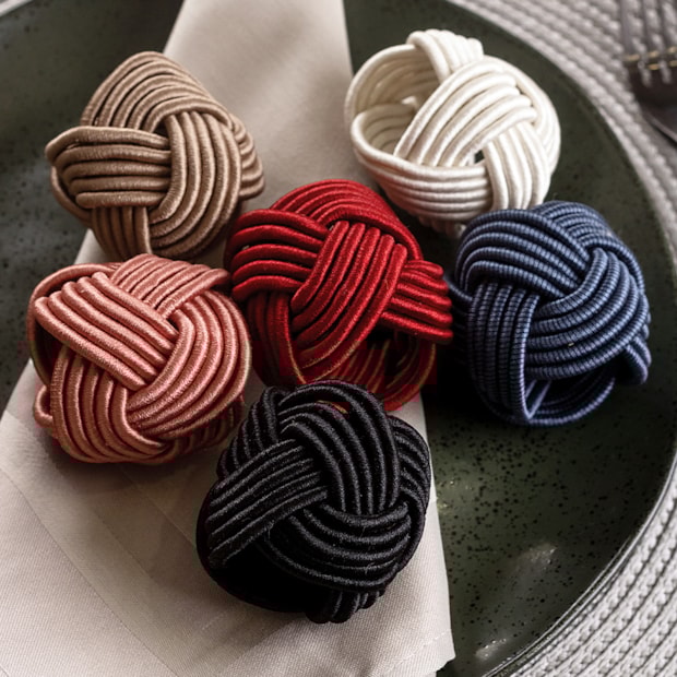 Kit 4 Peças Argola Porta Guardanapo Elos