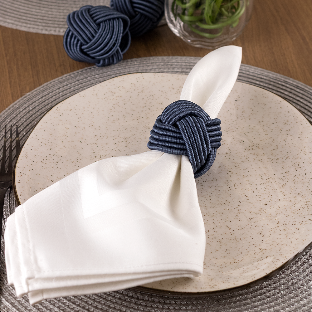 Kit 4 Peças Argola Porta Guardanapo Elos