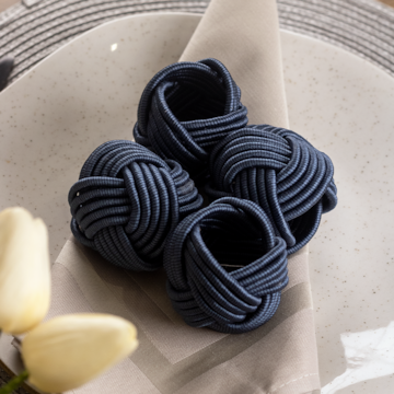 Kit 4 Peças Argola Porta Guardanapo Elos