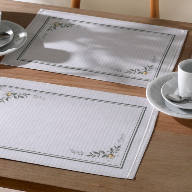 Kit 4 Peças Jogo Americano Dohler Clean Amélia