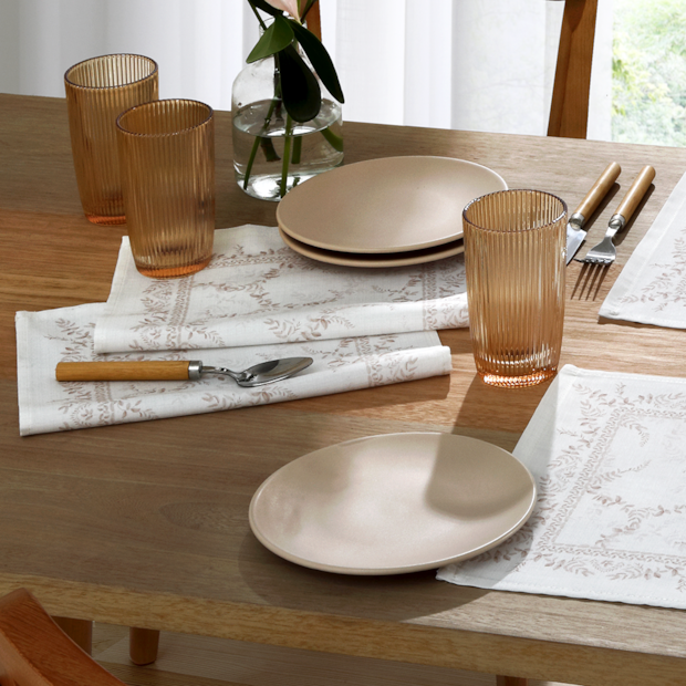 Kit 4 Peças Jogo Americano Dohler Clean Iris