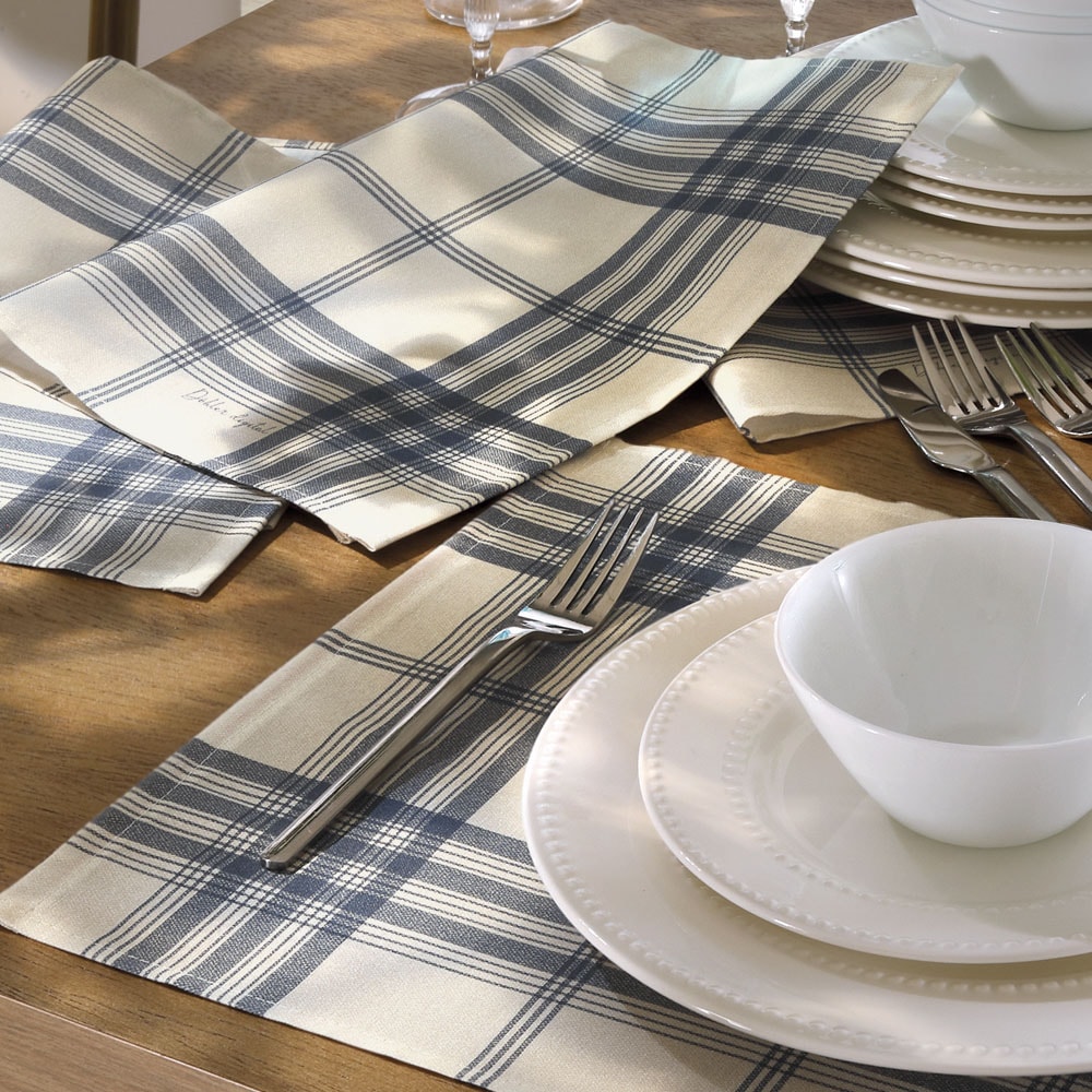 Kit 4 Peças Jogo Americano Dohler Clean Renova Estampado Digital Luna