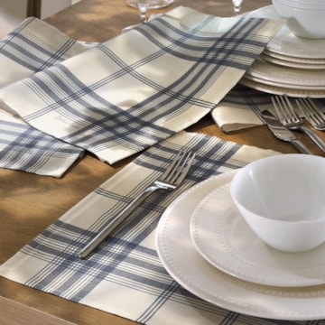 Kit 4 Peças Jogo Americano Dohler Clean Renova Estampado Digital Luna