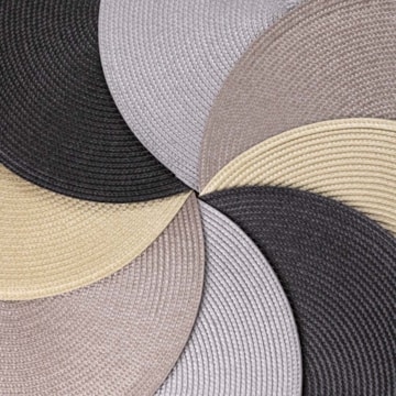 Kit 4 Peças Jogo Americano Redondo Manaus 38cm