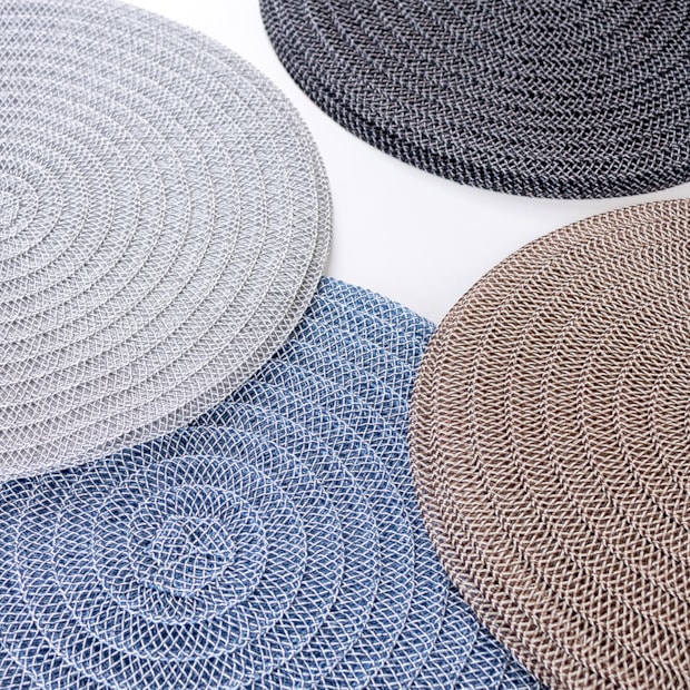 Kit 4 Peças Jogo Americano Redondo Rosário 38cm