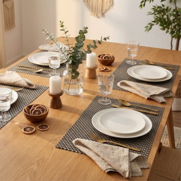 Kit 4 Peças Jogo Americano Retangular Buin 30cm x 45cm