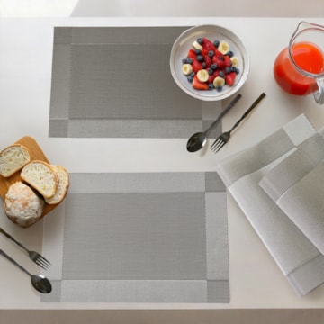 Kit 4 Peças Jogo Americano Santiago 30cm x 45cm