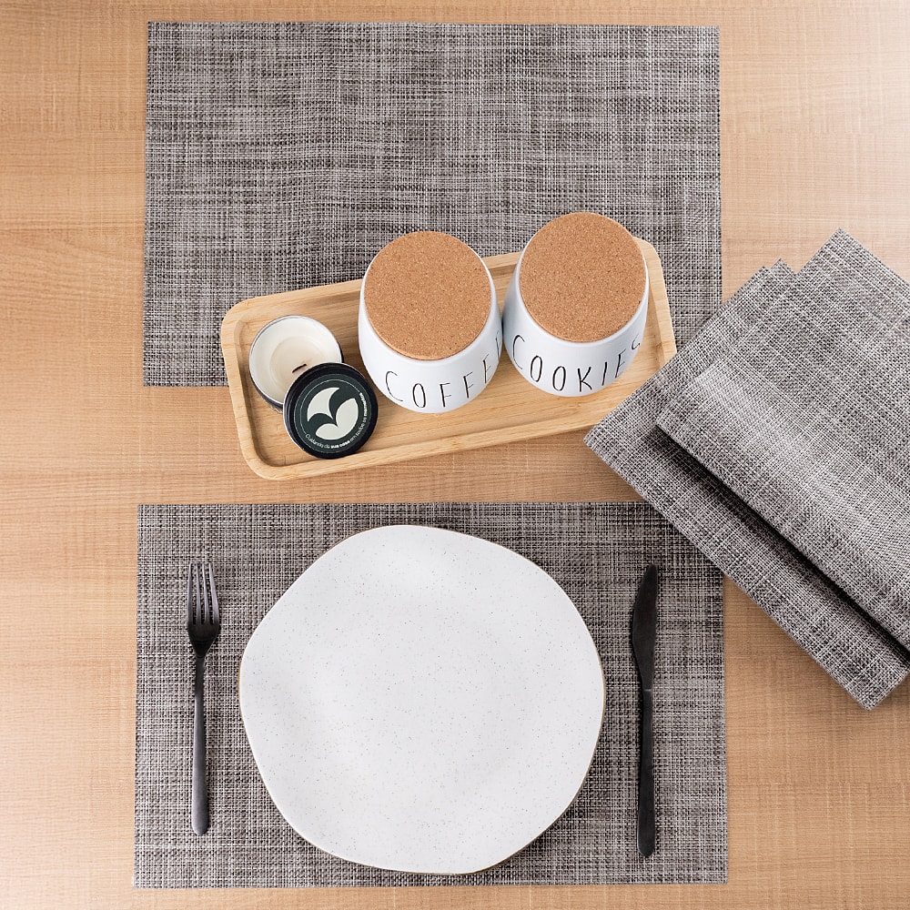 Kit 4 Peças Jogo Americano Santiago Mesclado 30cm x 45cm