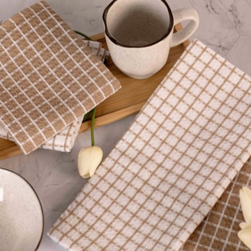 Kit 4 Peças Pano de Copa Prestige