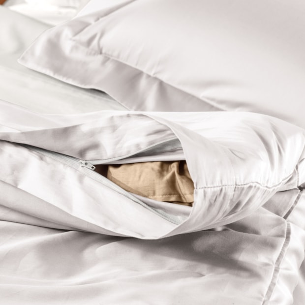 Kit Capa para Edredom Duvet Casal Altenburg Lux 100% Algodão Percal 200 Fios c/ Fronhas (3 Peças)