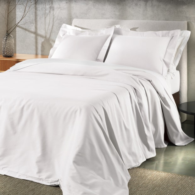 Kit Capa para Edredom Duvet Casal Altenburg Lux 100% Algodão Percal 200 Fios c/ Fronhas (3 Peças)