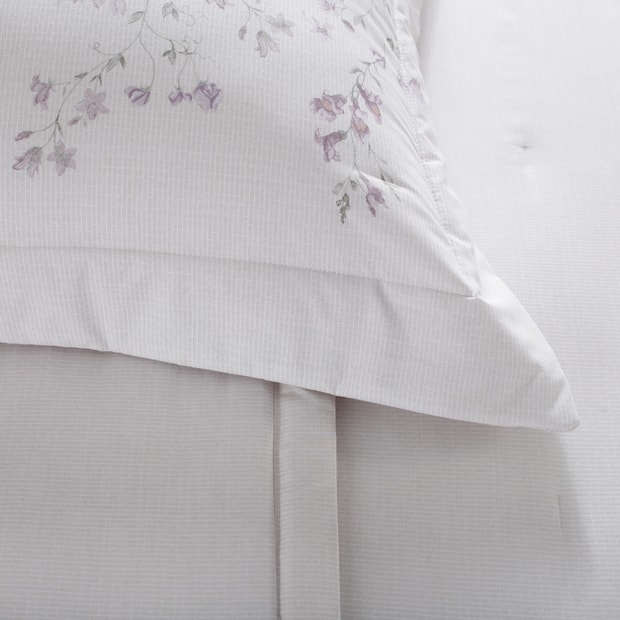 Kit Cobre-Leito Colcha King Size Buddemeyer Gran Percal Manila Dupla Face 100% Algodão 200 Fios (3 Peças)