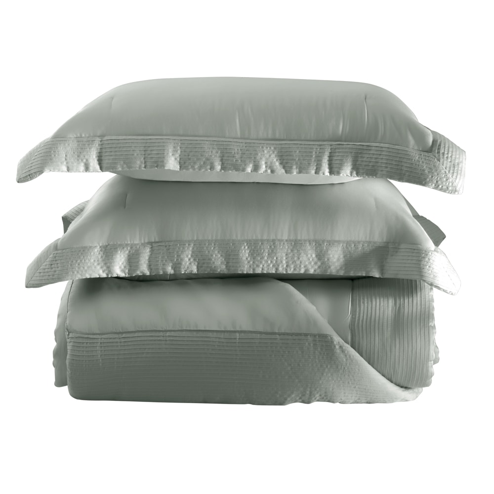 Kit Cobre-Leito Colcha King Size Kacyumara Bali 100% Bambu 400 Fios (3 Peças)