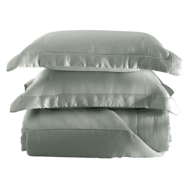 Kit Cobre-Leito Colcha King Size Kacyumara Bali 100% Bambu 400 Fios (3 Peças)