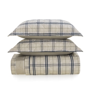 Kit Cobre-Leito Colcha Queen Karsten Hector Dupla Face 100% Algodão Percal 200 Fios C/ Porta Travesseiro (3 Peças)