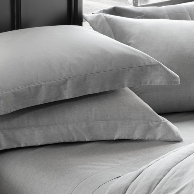 Kit Cobre-Leito Colcha Solteiro Kacyumara Chambret 100% Algodão Percal 200 Fios (2 Peças)