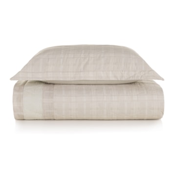 Kit Cobre-Leito Colcha Solteiro Karsten Mabel Dupla Face 100% Algodão Percal 200 Fios c/ Porta Travesseiro (2 Peças)