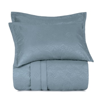 Kit Colcha Cobre-Leito Casal Altenburg Hungaro Toque Acetinado (3 Peças)