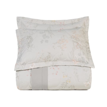 Kit Colcha Cobre-Leito Casal Altenburg Lux Chloe Dupla Face 100% Algodão Percal 200 Fios (3 Peças)