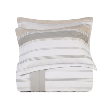 Kit Colcha Cobre-Leito Casal Altenburg Lux Riviera Dupla Face 100% Algodão Percal 200 Fios (3 Peças)