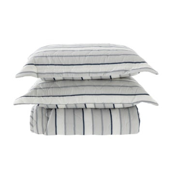 Kit Colcha / Cobre Leito Casal Kacyumara New Innovi Livery 100% Algodão Percal 180 Fios (3 Peças)