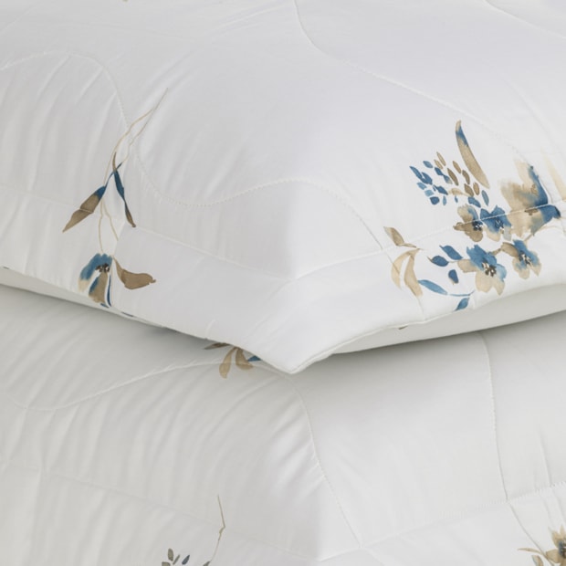 Kit Colcha Cobre-Leito Casal Trussardi Sciarra 100% Algodão Cetim 200 Fios (3 Peças)