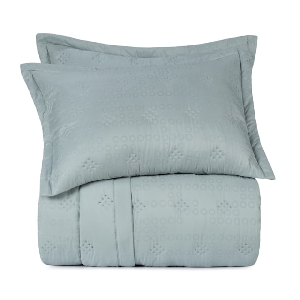 Kit Colcha Cobre-Leito King Size Altenburg Loop Toque Acetinado (3 Peças)