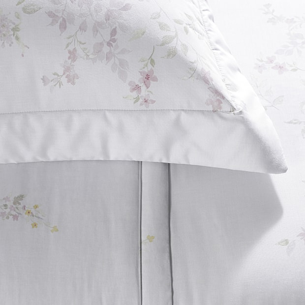 Kit Colcha Cobre-Leito King Size Buddemeyer Gran Percal Dolce Dupla Face 100% Algodão 200 Fios (3 Peças)