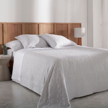 Kit Colcha Cobre Leito King Size Buddemeyer Intense Hanna Jacquard c/ Porta Travesseiros (3 Peças)