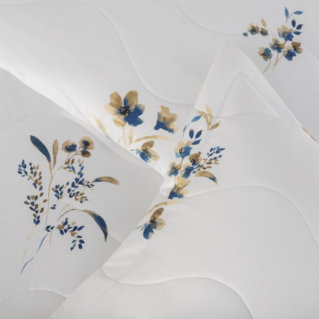 Kit Colcha Cobre-Leito King Size Trussardi Sciarra 100% Algodão Cetim 200 Fios (3 Peças)